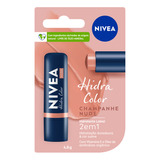 Hidratante Labial Nivea Hidra Color 2 Em 1 4,8g