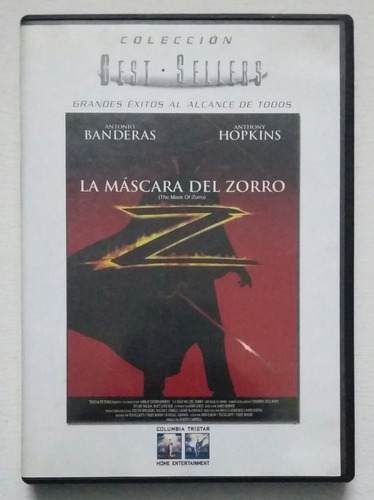 Dvd La Mascara Del Zorro Antonio Banderas