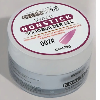Gel Construcción Sólido Cherimoya Nonstick Color 007 28g para Uñas | MercadoLibre