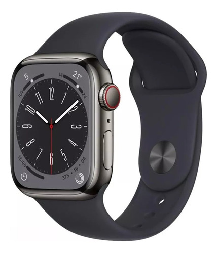Apple Watch S8 45mm (gps + Cellular) Aço Inoxidável