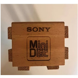 Porta Minidisc De Madera Sony
