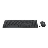 Combo Inalambrico Logitech Mk295 Teclado Y Mouse Silencioso