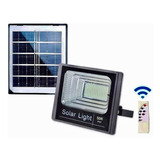 Reflector Led Panel Carga Solar 50w Control Remoto Ip67