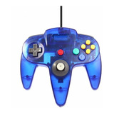 Joystick Usb Pc Diseño Nintendo 64 N64 Azul