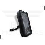 Suporte Celular Bolsa Impermeavel Moto - Fixação Retrovisor