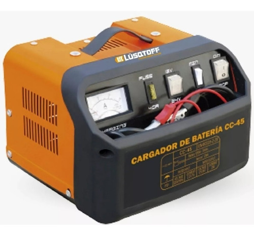 Cargador De Bateria Auto 30 Amp 12v Y 24 V Lusqtoff Lcc-45