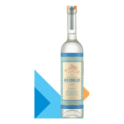 Mezcal 400 Conejos Joven 200 Ml | Envío gratis