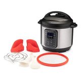 Olla De Presión Instant Pot 9 En1 Duo Gourmet 6q  Accesorios