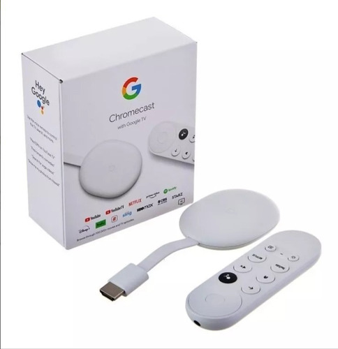 Google Chromecast With Google Tv 4ª Geração De Voz 4k