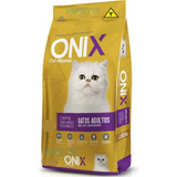 Ração Para Gato Adulto Carne Salmão E Frango Onix Cat 25kg