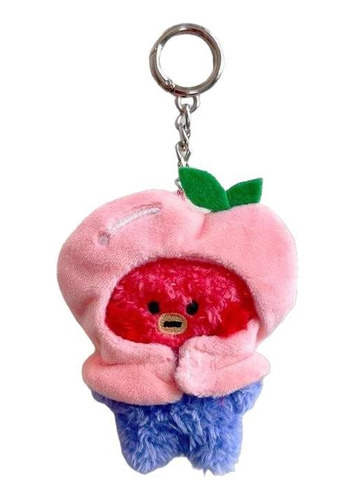 Peluche Chico Edición Fruta De Bts Original 5-7 Cm Kpop Bt21