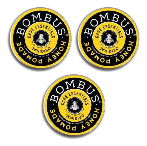 Bombus® Original Honey Pomade (130 Gr) X 3 Unidades.