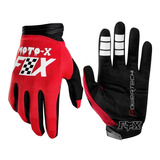 Guantes Moto Fox Dirtpaw Czar- Red - Powertech