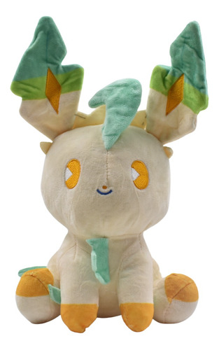 Peluche Pokemon Eeve Leafeon Regalo Coleccionable