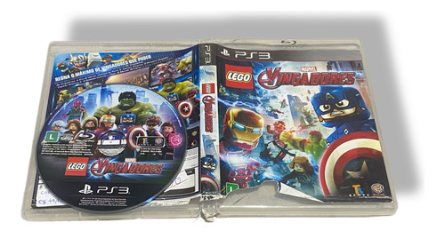 Lego Vingadores Ps3 Dublado Envio Ja!