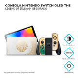 Consola Nintendo Switch Oled The Legend Of Zelda 64gb Dorado