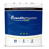 Pañal Comodity Premium X8 Unidades