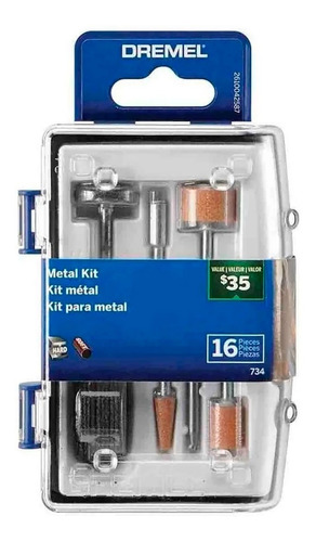 Kit 16 Accesorios Dremel Micro Kit Metal 734 Minitorno