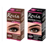 Kit Henna Revia Neicha Black + Brown 