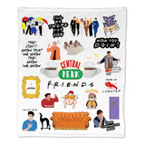 Manta Friends T.v.serie Varios Modelos Blanket Frazada Suave