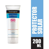 Neutrogena Sun Fresh Protector Solar Fp - mL a $350