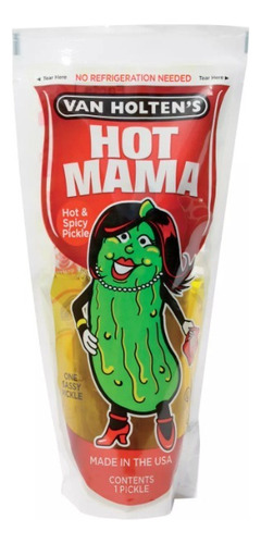 Pepinillo Pickle Van Holtens Hot Mama Hot & Spicy 1 Pickle