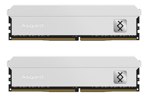 Memória Ram 2x8gb 3200mhz Ddr4 Cl18 Asgard Freyr T3 Prata