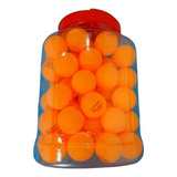 Bolas Pelotas Ping Pong Para Entrenamiento Naranja X 60 Unds