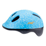 Capacete Infantil Ptk Baby Bike Ciclismo De 1/4 Anos Melhor Cor Azul-sky Tamanho 48-56cm