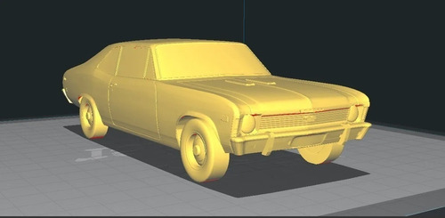 Stl Coupe Chevy Para Impresión 3d