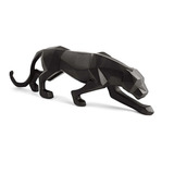 Decoração/escultura/estatua Pantera Negra Luxo 3d 61 Cm