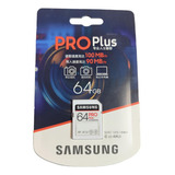 Tarjeta Sd Pro Plus 64gb 100mb Samsung
