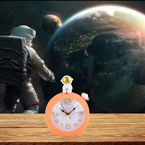 Reloj Despertador Alarma Infantil Astronauta Habitación