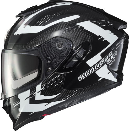 Casco Scorpion Exo Exo-st1400 Carbon Caffeine Blanco LG