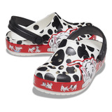 Sandalias Crocs 101 Dalmatians Clog Estilo Slides Unisex