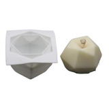 Molde Silicon Cubo Diamante Octágono Geométrico Vela 3d 7x5