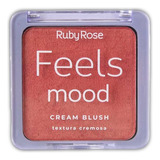 Blush Facial Ruby Rose Cream Blush Feels Mood Tom Da Maquiagem Peach Puff B130