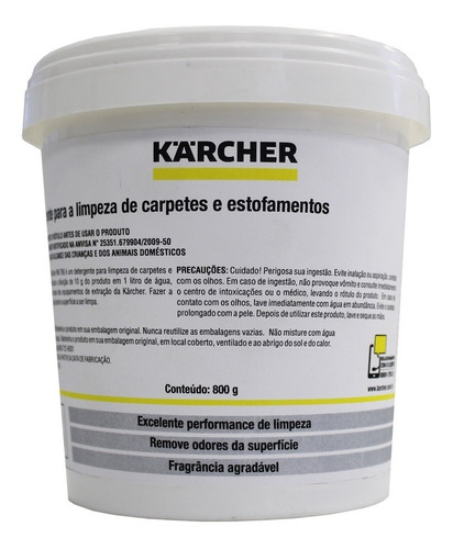 Detergente Em Pó Rm 760 - Ideal Para Extratoras 800 Gramas K