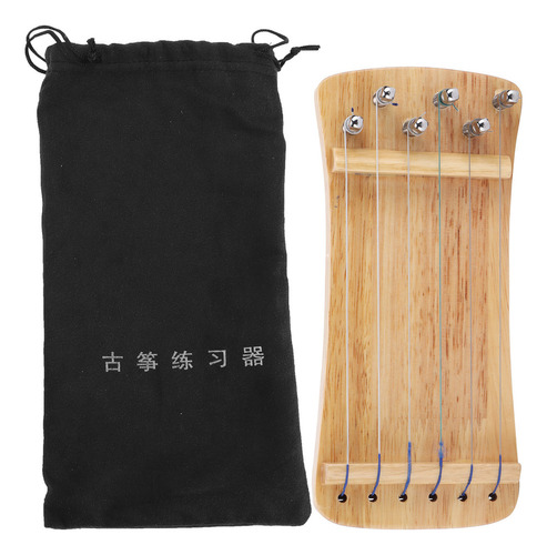 Ha Guzheng Finger Trainer Mini Musical De 6 Cordas De Io