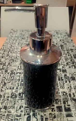 Dispenser Boreal Negro Acrílico - Accesorios De Baño Ottone 