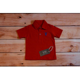 Chomba Remera Polo  Thorben & Lars Junior  Rojo Algodon 