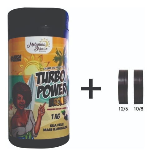 1 Turbo Power Bronze Plus  + 2 Fitas Cortadas Frete Gratis