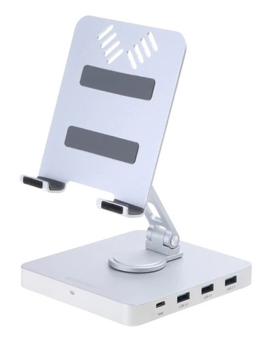 Soporte Plegable Giratorio 11 En 1 Usb C Hub For iPad Pd100w