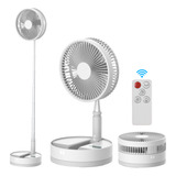 Ventilador Plegable Tipo C, Luz Silenciosa Y Rápida Para Ext