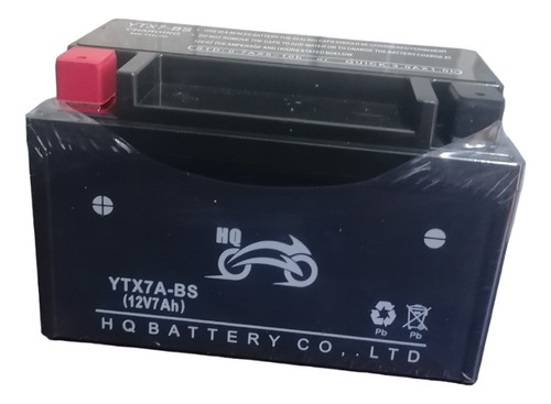 Bateria Para Moto Ytx7a-bs