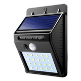 Linterna Portátil Impermeable Sensor Movimiento Solar 