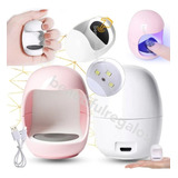 Cabina Uv Led Mini 6w Dedo Individual Manicuria Soft Gel 