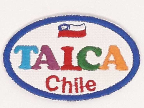Parche Talca Chile Ovalado