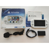 Sony Psvita Playstation Vita Slim Blanca Pch-2000 + Juegos