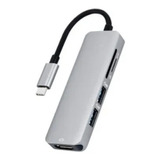 Hub Tipo C A Hdmi 4k/2*usb 3.0/tf/microsd -macbook/pc/switch